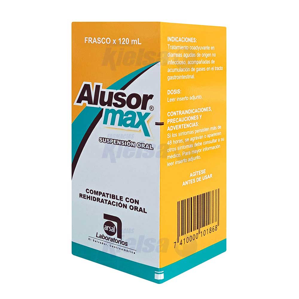 ALUSOR MAX SUSP/ORAL 120ML