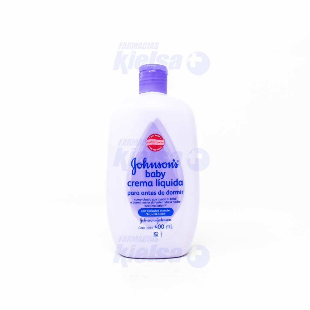 J&J BABY CREMA LÍQUIDO ANTES DE DORMIR 400ML