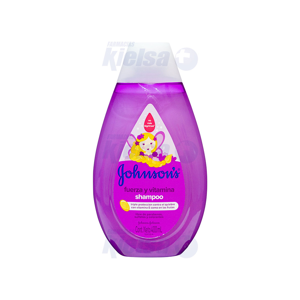 J&J SHAMPOO FUERZA Y VITAMINA 400ML