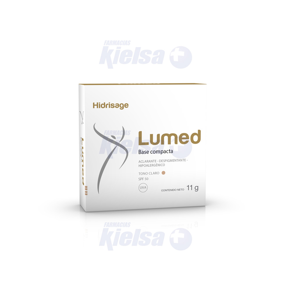 LUMED BASE COMPACTO CLARO 11GRS