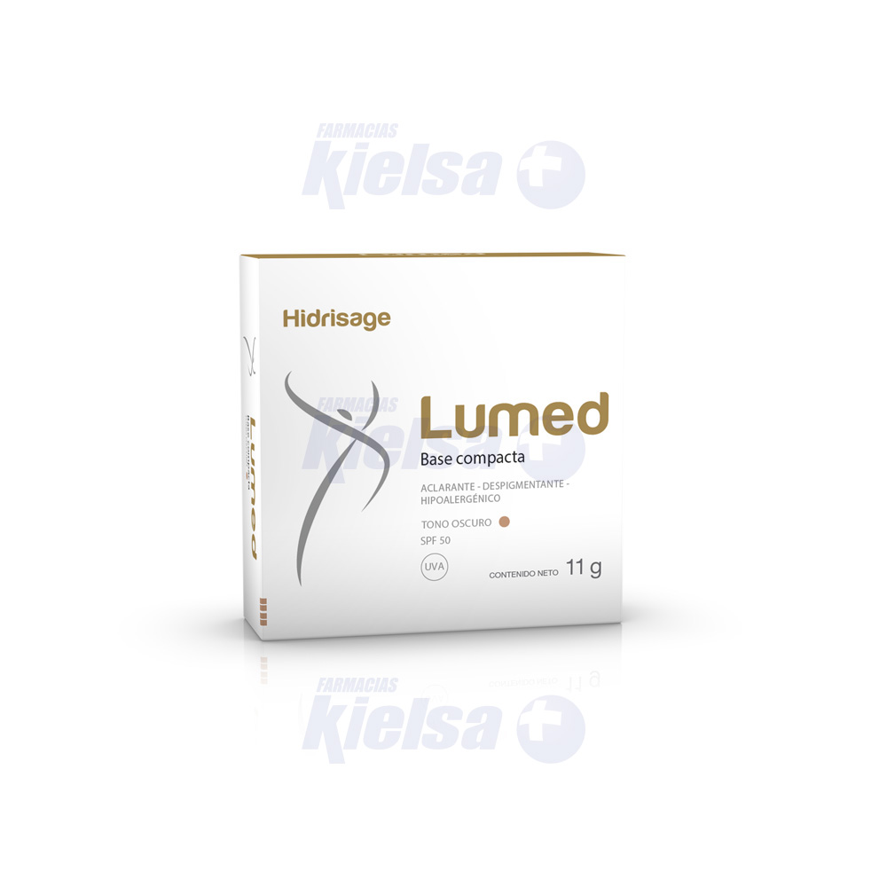 LUMED BASE COMPACTO OSCURO 11GRS