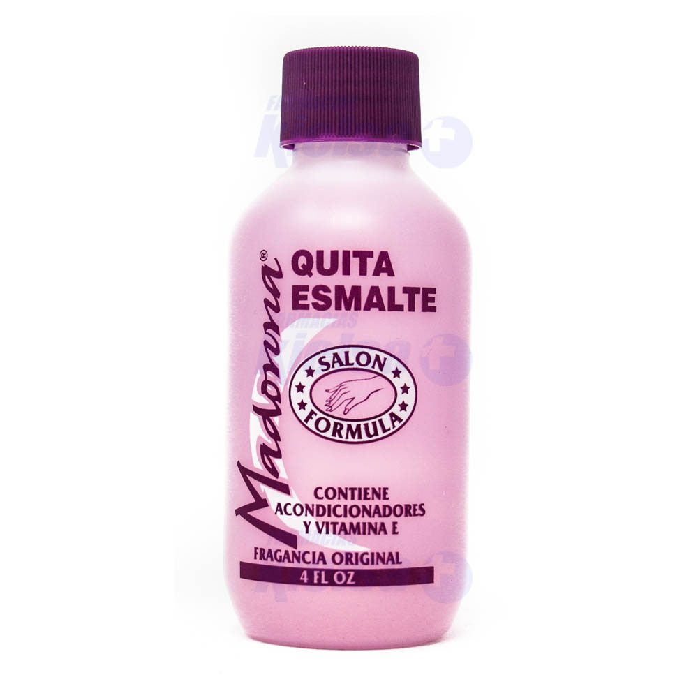 MADONNA QUITA ESMALTE FRESA 4 OZ