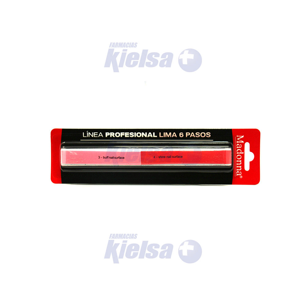 MADONNA LIMA PROFESIONAL BUFFER 6 PASOS 15CM