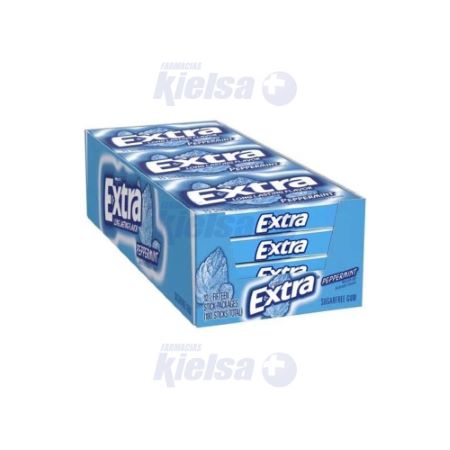 WRIGLEY EXTRA PEPPERMINT 10X15 STICKS