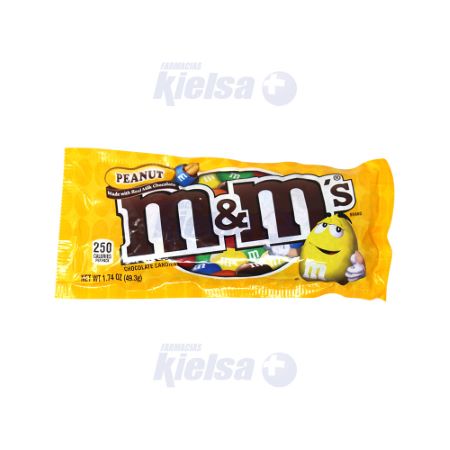 M&M PEANUT SINGLES 1.74 OZ UND X48