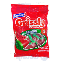 GRISSLY GOMITAS SANDIA 80GRS