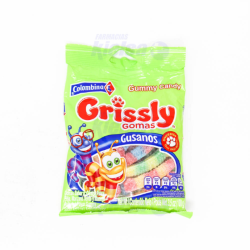 GRISSLY GOMITAS GUSANOS 80GRS