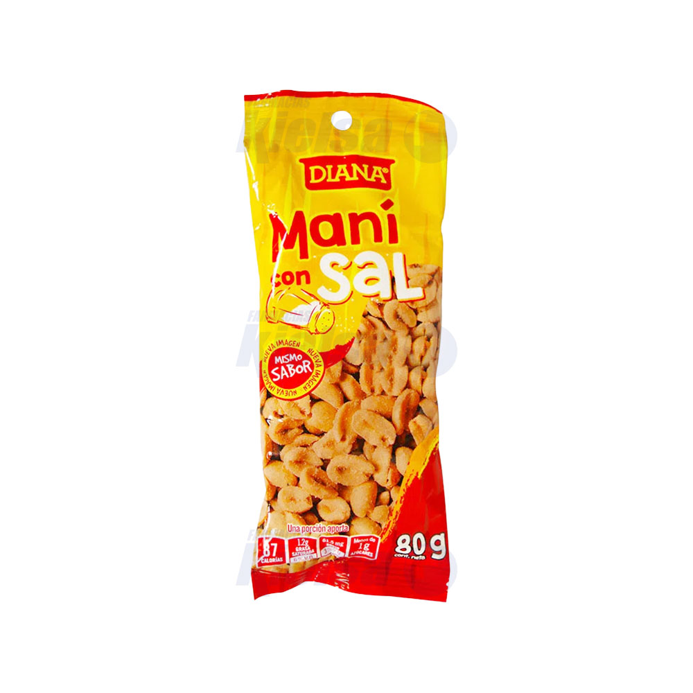 DIANA MANÍ SALADO 80GRS