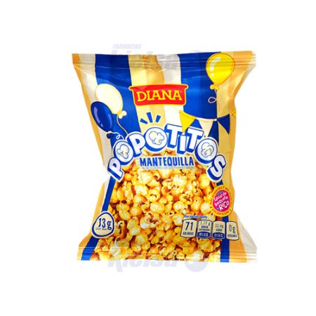 DIANA POPOTITOS QUESO CHEDDAR 120GRS
