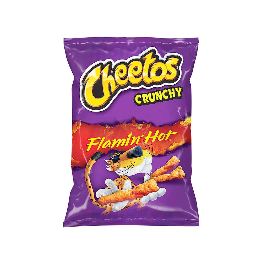 CHEETOS CRUNCHY FLAMIN HOT 120GRS