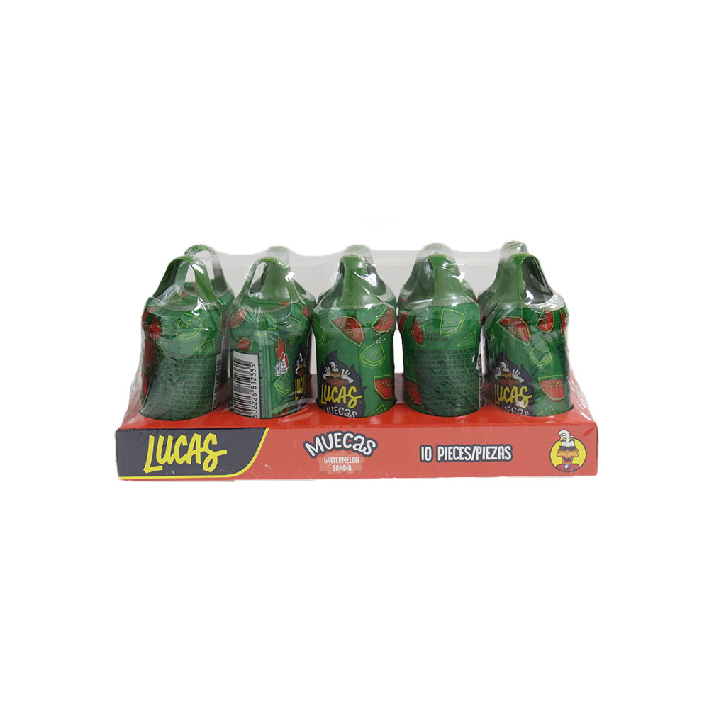 LUCAS PALETA MUECAS SANDIA 10X25GRS