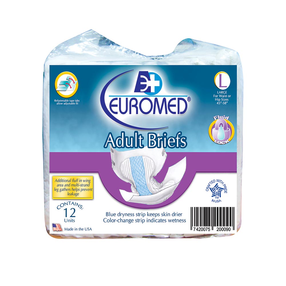 EUROMED PAÑAL DESECHABLE ADUL (L)