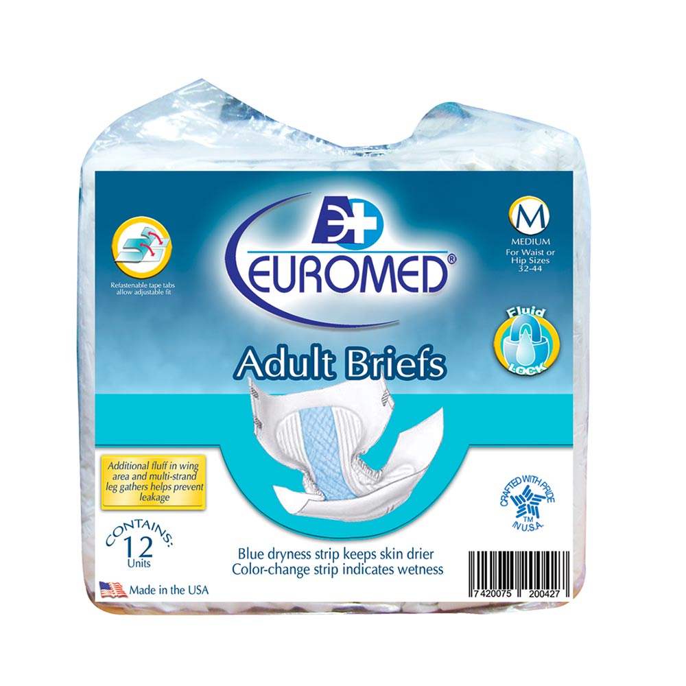 EUROMED PAÑAL DESECHABLE ADUL (M)
