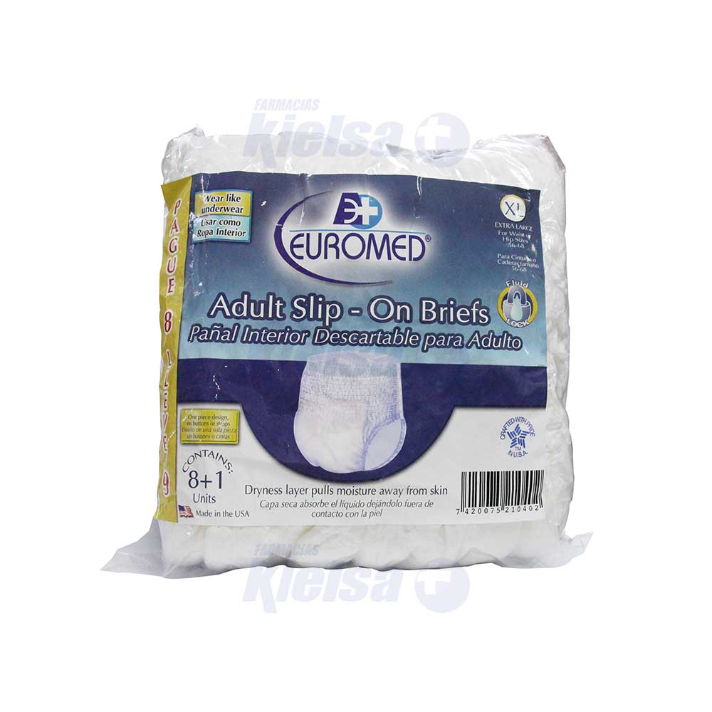 EUROMED PAÑAL CALZON ADUL (XL)