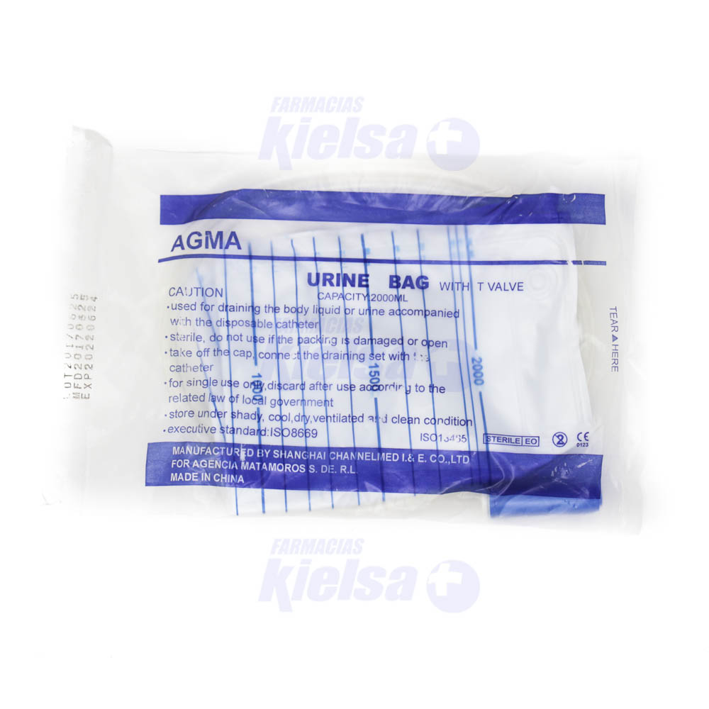RECOLECTOR DE ORINA ADUL 2000ML