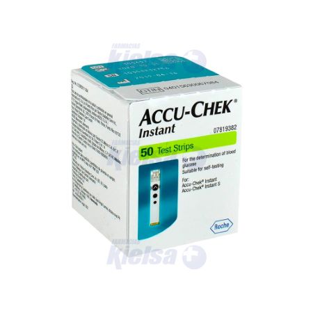 ACCU CHEK INSTANT TIRAS DE PRUEBA UND X50