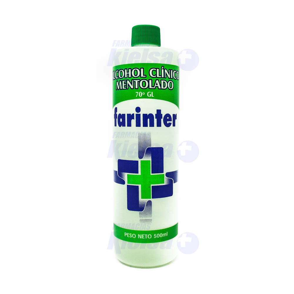 FARINTER ALCOHOL CLINICO MENTOLADO 500ML
