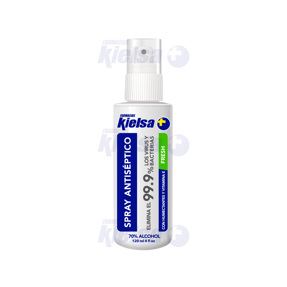 KIELSA SPRAY P/MANOS ANTISEPTICO FRESH 4OZ