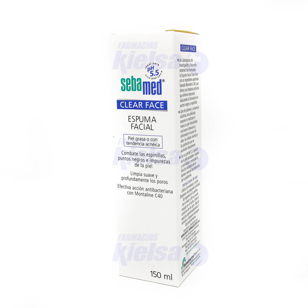 SEBAMED CLEAR FACE ESPUMA FACIAL 150ML