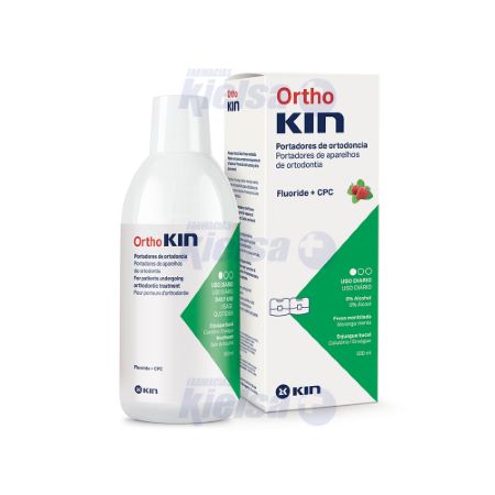ORTHOKIN ENJUAGUE FRESA MENTA 500ML
