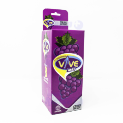 VIVE COLORS UVA CONDONES 3UND X8