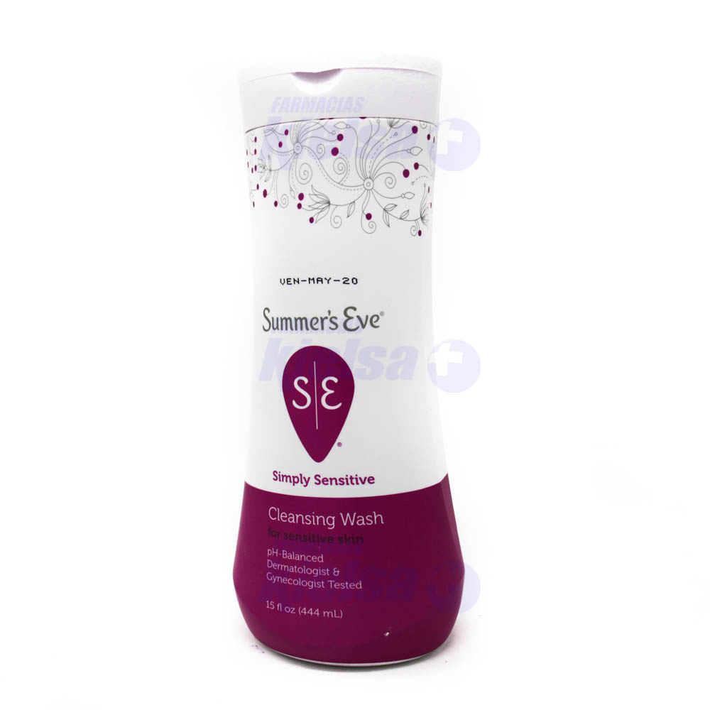 SUMMERS EVE WASH SIMPLY SENSITIVE 15 OZ