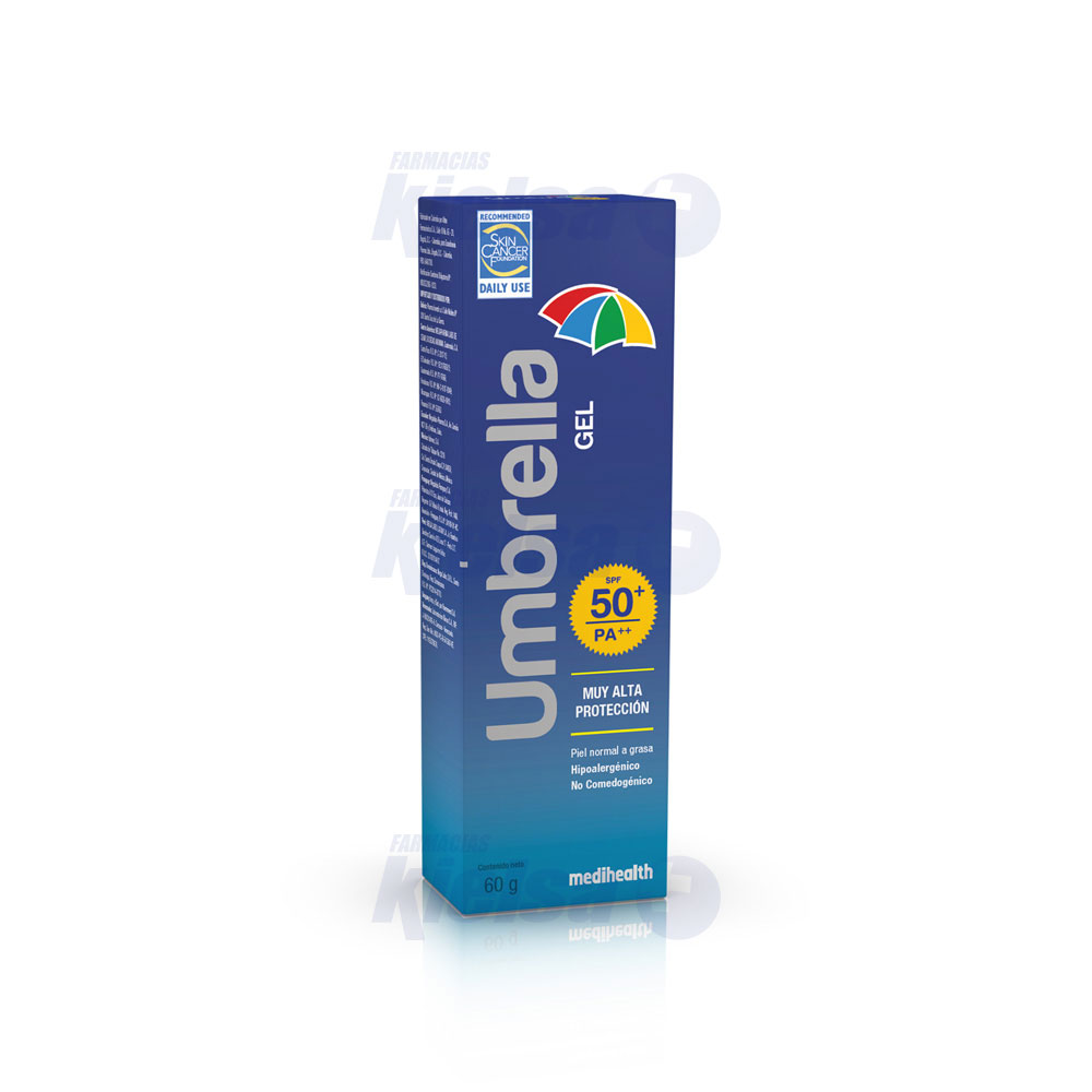 UMBRELLA SPF50 GEL 60GRS