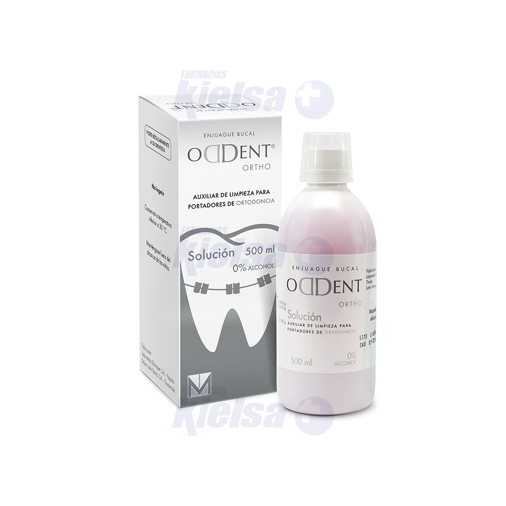 ODDENT ENJUAGUE ORTHO COLUTORIO AUX LIMPIEZA 500ML