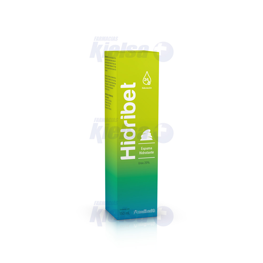 HIDRIBET 20% ESPUMA 150ML