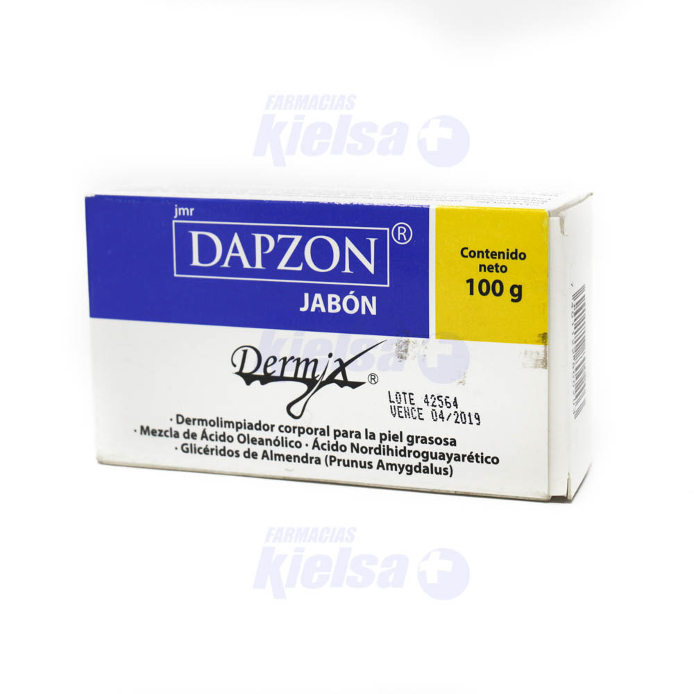 DAPZON JABÓN PIEL GRASOSA 100GRS