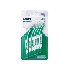 KIN CEPILLO INTERDENTAL MICRO 0.9MM UND X6