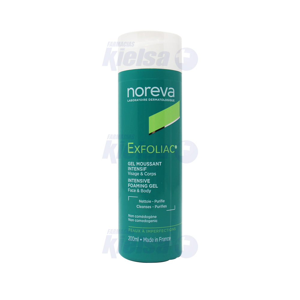 NOREVA EXFOLIAC GEL LIMPIADORIADOR INTENSIVO 200ML