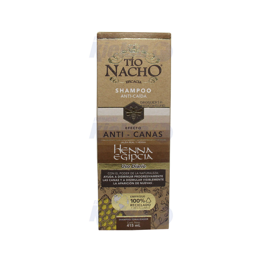 TIO NACHO SHA EFE ANTICANAS HENNA EGIPCIA 415ML