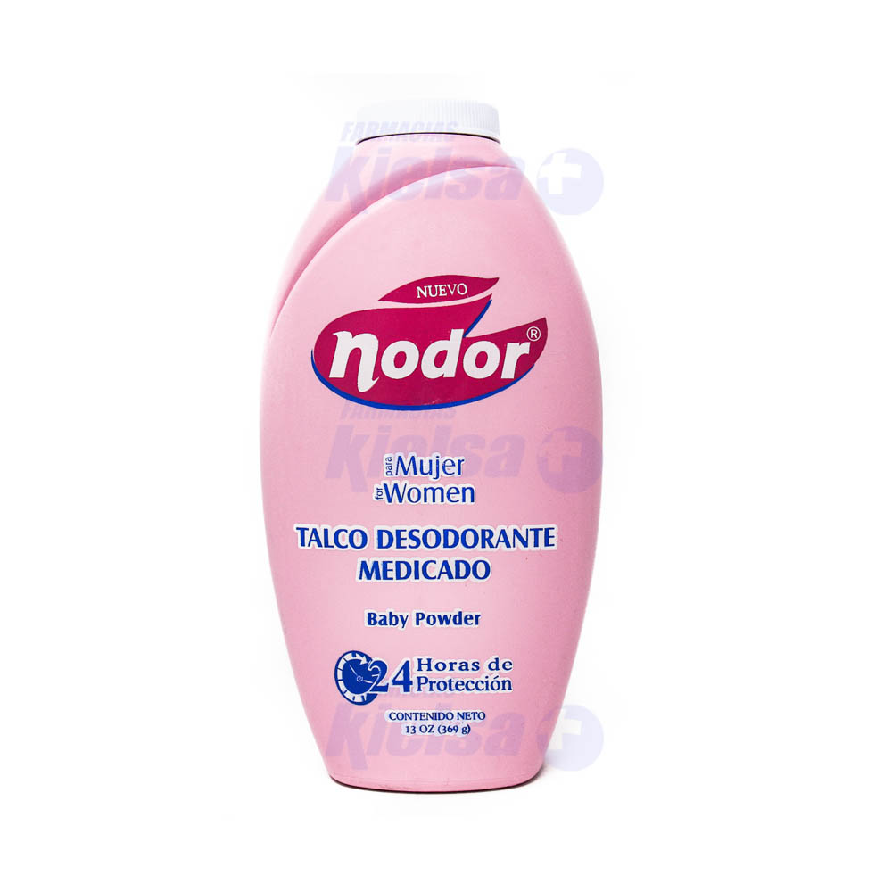 NODOR TALCO MEDICADO MUJER 369GRS