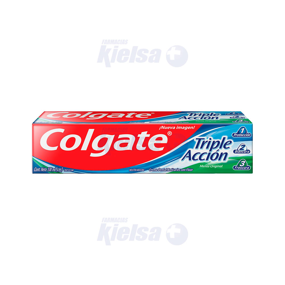 COLGATE CREMA DENTAL TRIPLE ACCION 100ML