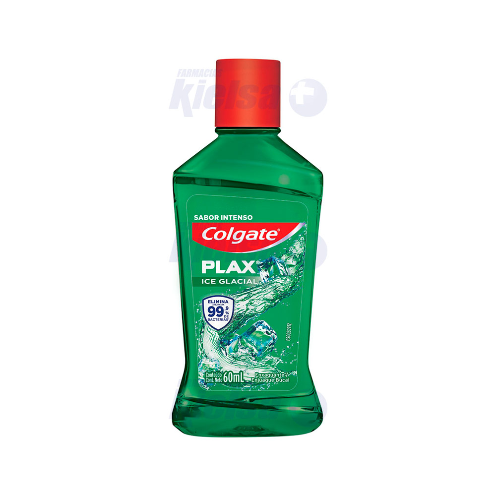 COLGATE ENJUAGUE PLAX ICE GLACIAL 60ML
