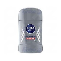 NIVEA DESODORANTE STICK SILVER PROTEC 50GRS