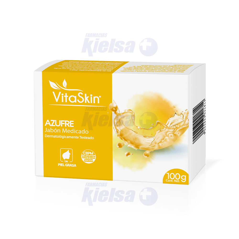VITA SKIN JABÓN AZUFRE 100GRS