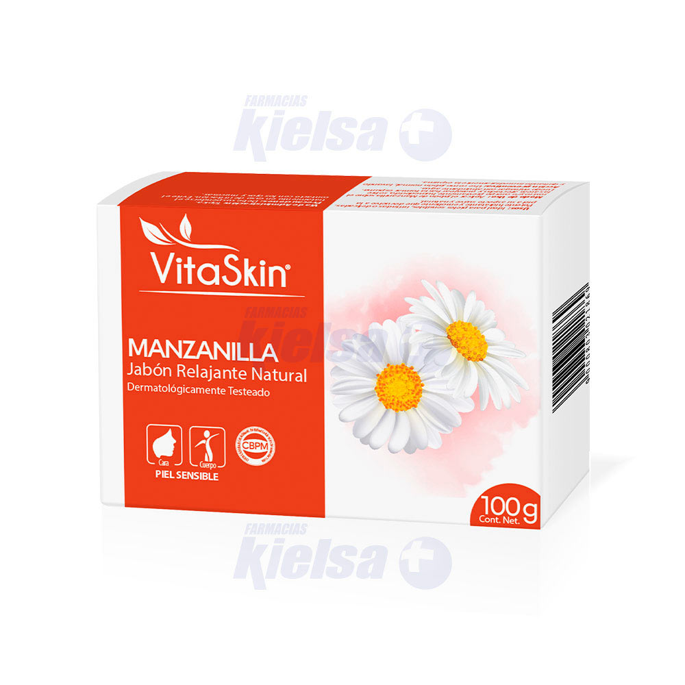 VITA SKIN JABÓN MANZANILLA 100GRS