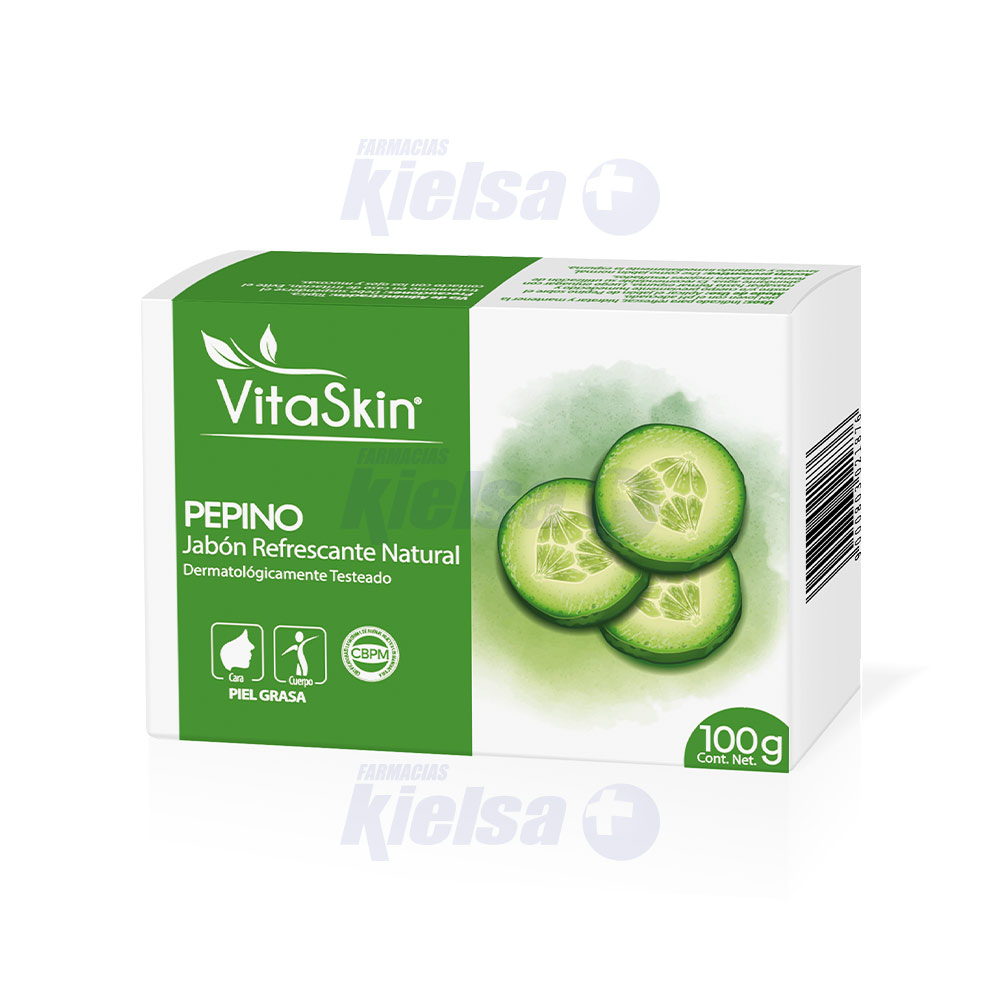 VITA SKIN JABÓN PEPINO 100GRS