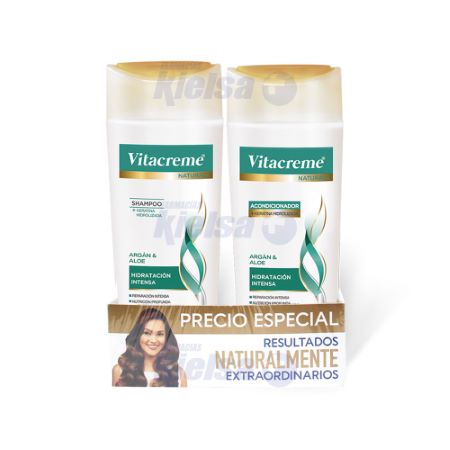 VITACREME SHAMPOO+ACONDICIONADOR HIDR INTENSA 2PACK 400ML