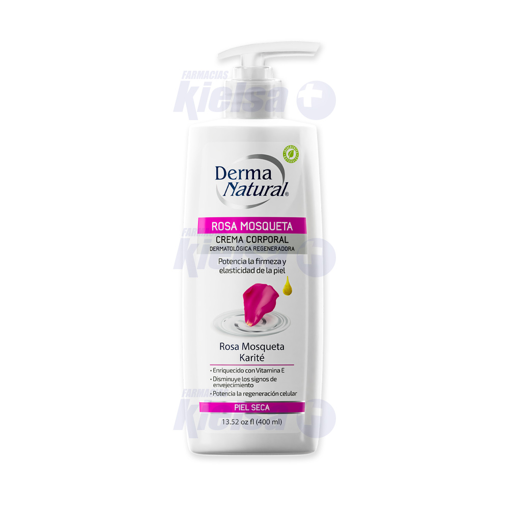 DERMANATURAL CREMA ROSA MOSQUETA/KARITE 400ML