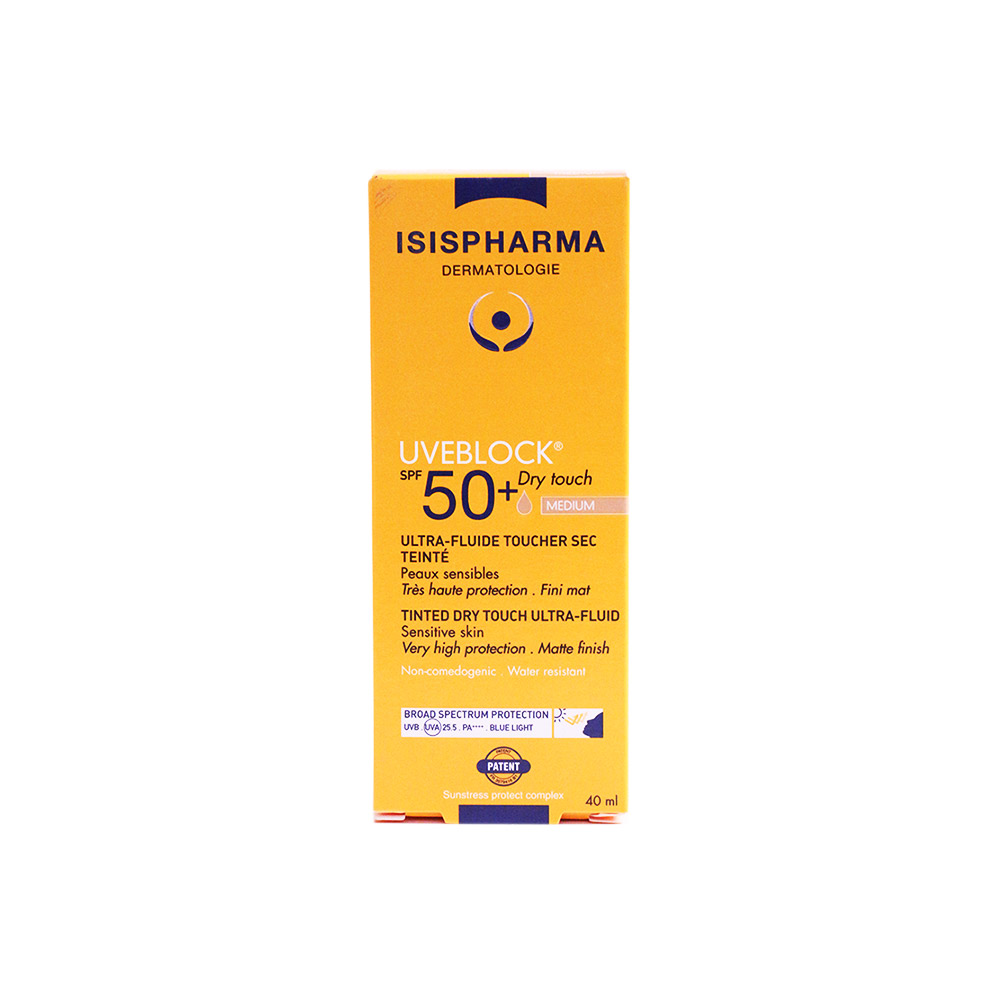 ISISPHARMA UVEBLOCK SPF50+ DRY TOUCH MEDIUM 40ML