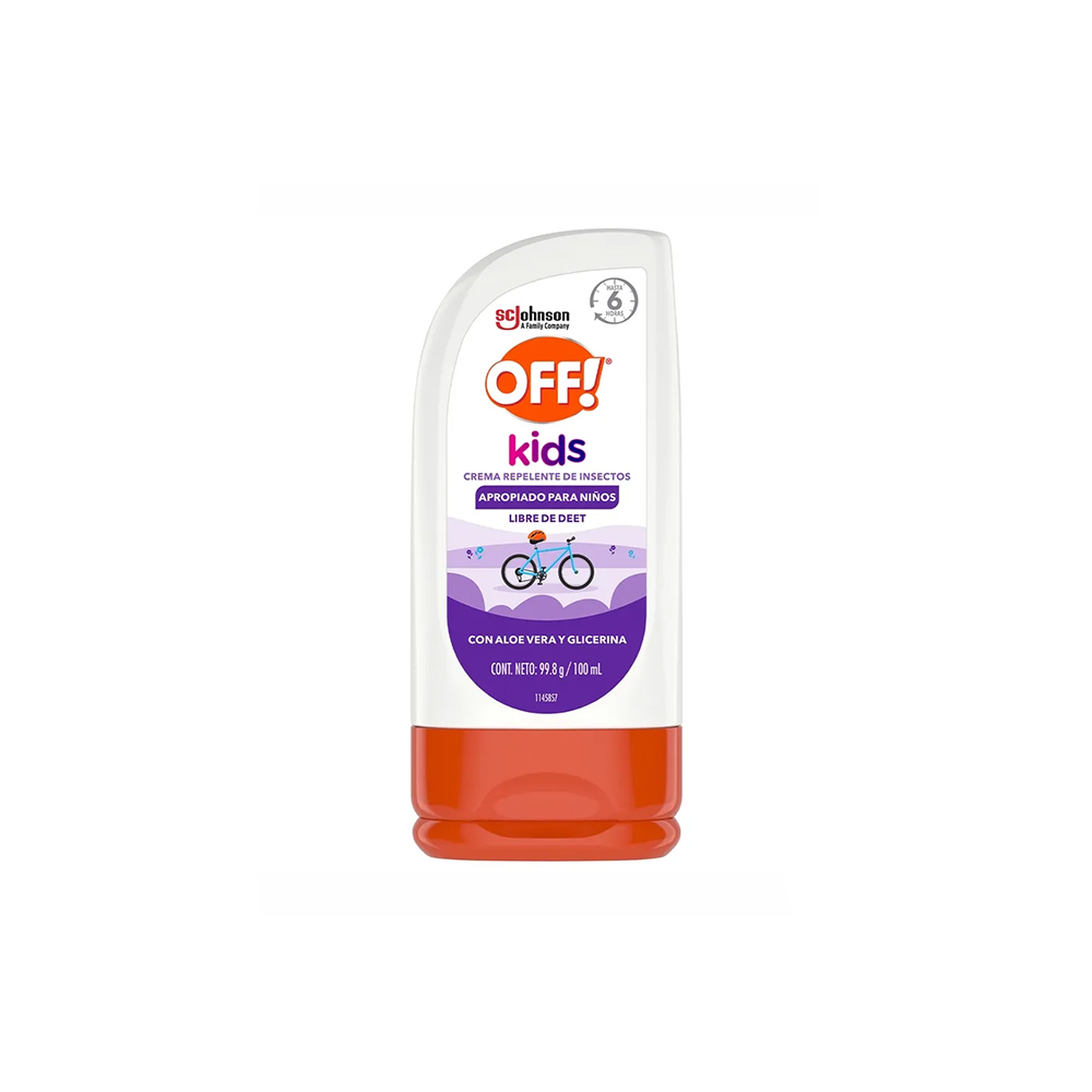 OFF REPELENTE KIDS CREM 100ML