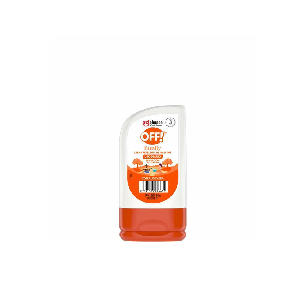 OFF REPELENTE FAMILY CREM 60GRS