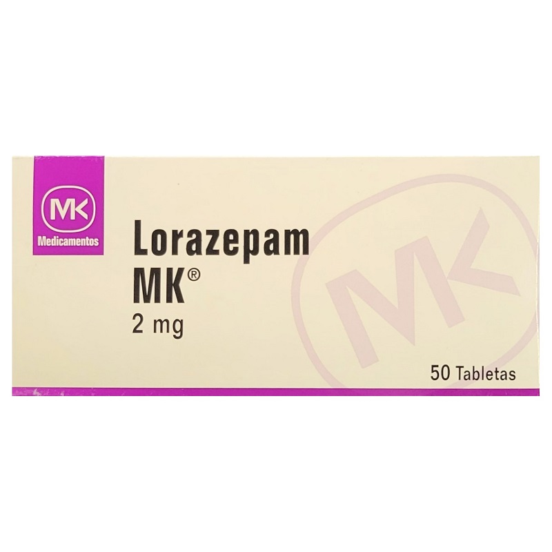 MK LORAZEPAM 2MG TAB X50