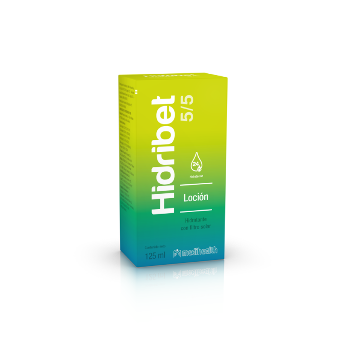 HIDRIBET 5/5 LOCIÓN HIDRAT FILTRO SOLAR 125ML