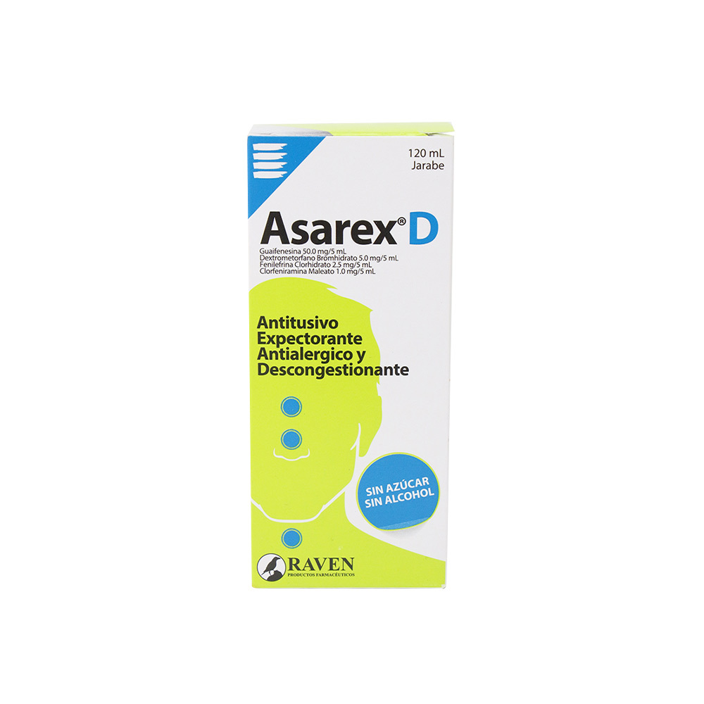 ASAREX D JBE 120ML