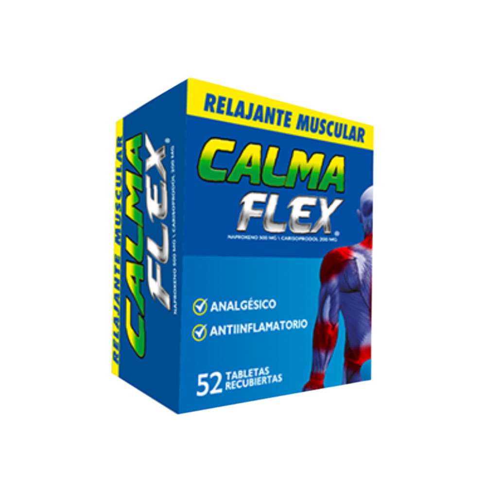 CALMAFLEX 500/200MG TAB/REC X52