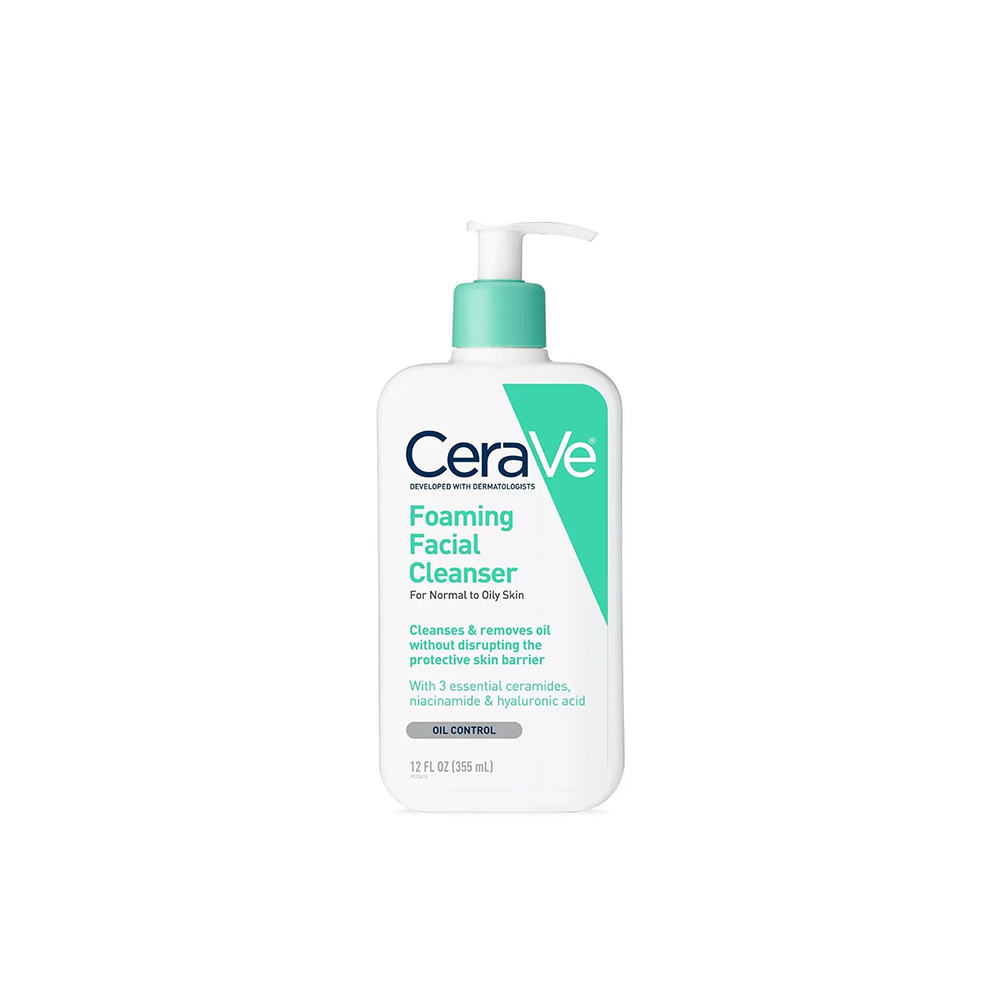 CERAVE LIMPIADOR FACIAL FOAMING OIL 12OZ